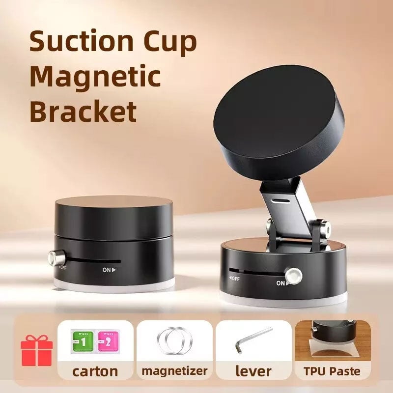 🔥HOT SALE - 50% OFF🎁 Vacuum Suction Magnetic Phone Stand