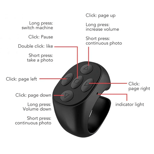 💖HOT SALE 50% OFF💖 Fingertip Wireless Bluetooth Remote Control