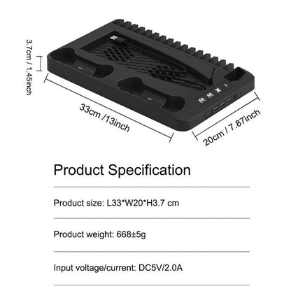 🎮Charging Base Cooling Bracket for Dual PS 5 Controller🔥Free shipping