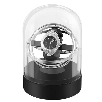 Simple Watch Winders for Automatic Watches, Rotating Watch Case, 4 Rotation Modes, with Silent Japanese Motor