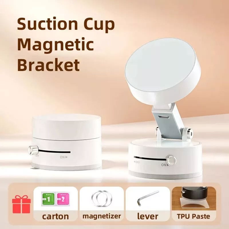 🔥HOT SALE - 50% OFF🎁 Vacuum Suction Magnetic Phone Stand