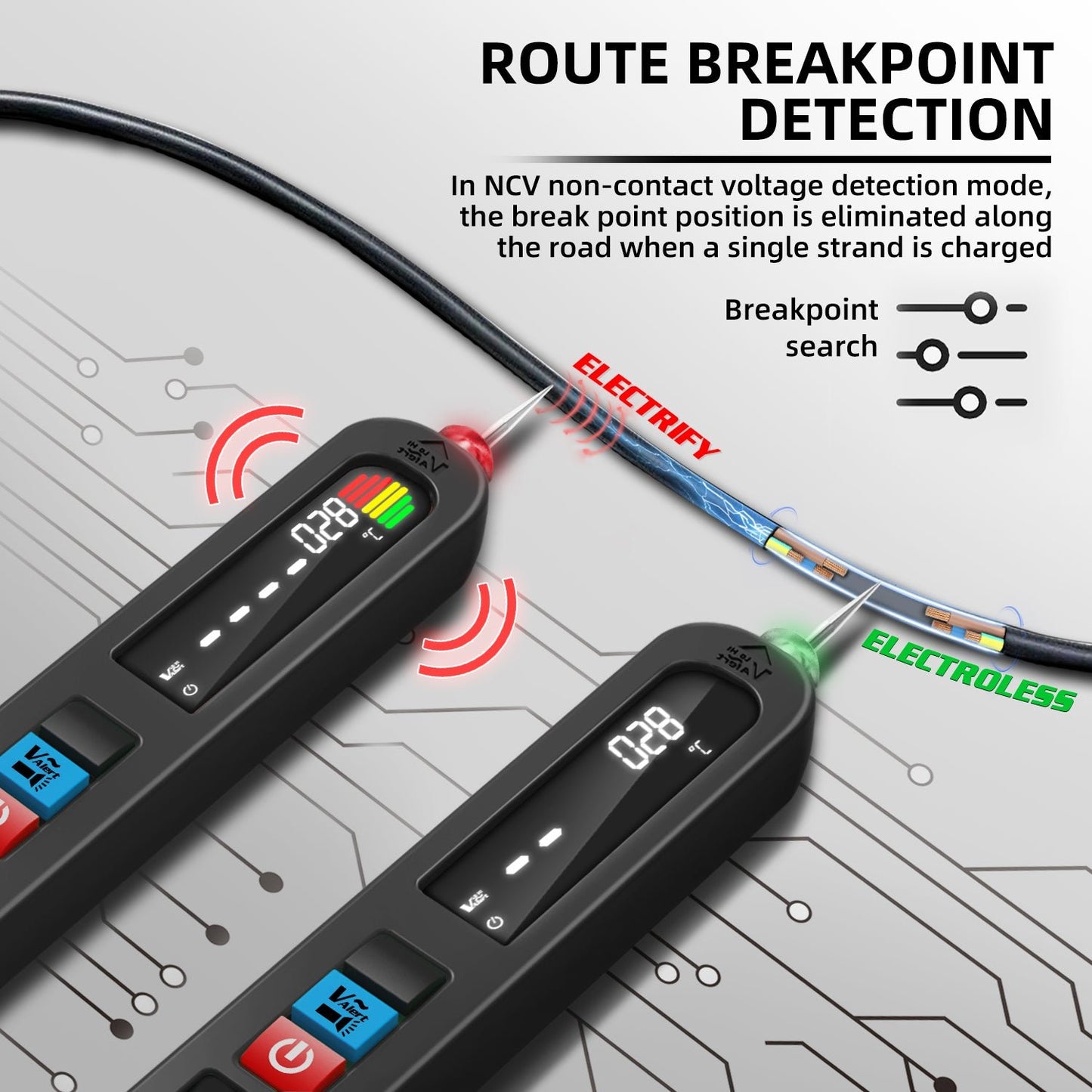 🧰Smart Digital Multimeter Rechargeable Voltage Tester Pen🖊️